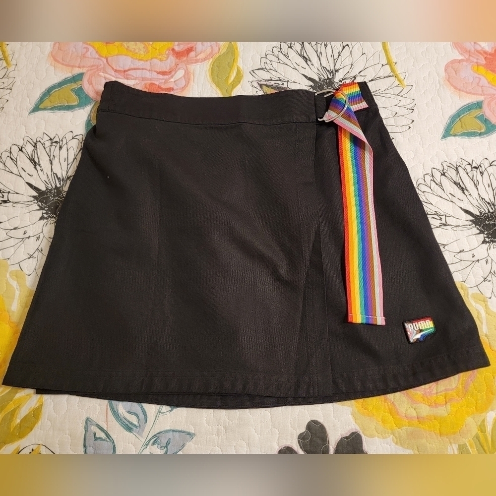 NWT Puma Ladies Downtown Pride A-Line Mini Skirt